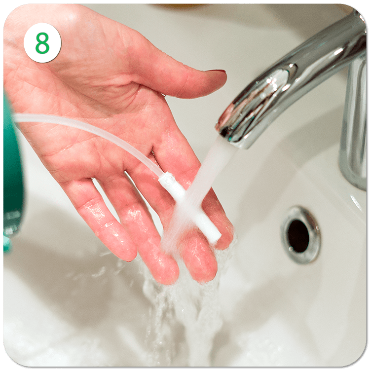 Приготовление кислородного коктейля при помощи коктейлера - 8 шаг