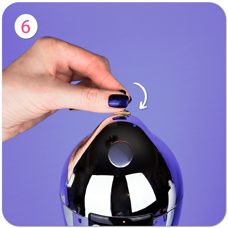 Приготовление кислородного коктейля при помощи миксера - 6 шаг