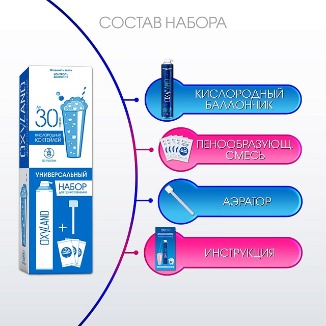 Набор OXYLAND "Универсальный" до 30 порций