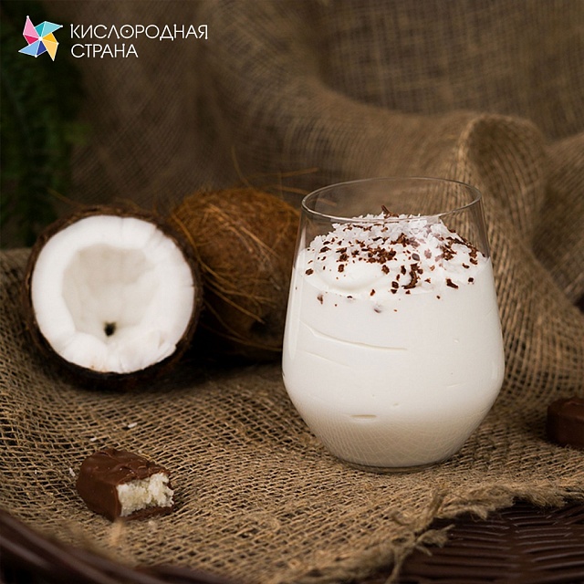 Со вкусом КОКОСА. Композиция для кислородно-молочных коктейлей