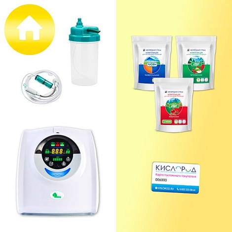ДОМ-1. Комплект оборудования для приготовления кислородных коктейлей в домашних условиях