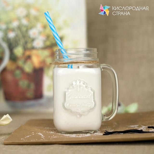 Со вкусом ВАНИЛИ. Композиция для кислородно-молочных коктейлей