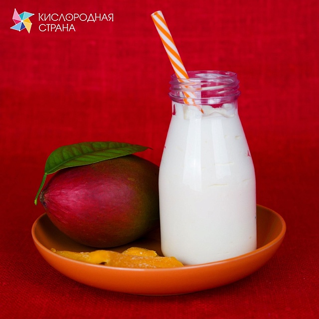 Со вкусом МАНГО. Композиция для кислородно-молочных коктейлей