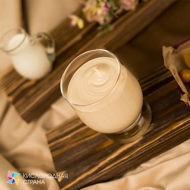 Со вкусом КРЕМ-БРЮЛЕ. Композиция для кислородно-молочных коктейлей