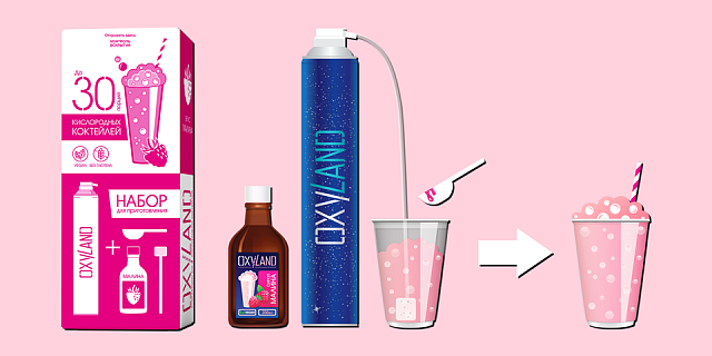 Кислородные коктейли в домашних условиях