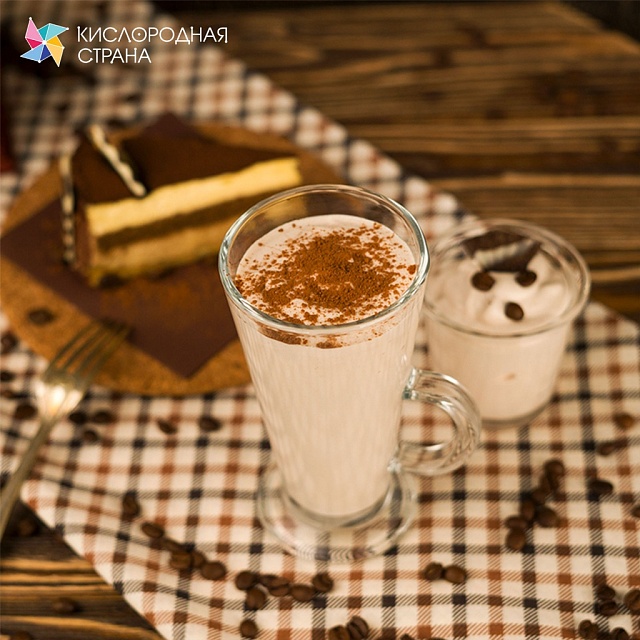 Со вкусом ТИРАМИСУ. Композиция для кислородно-молочных коктейлей