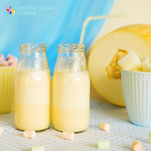Со вкусом ДЫНИ. Композиция для кислородно-молочных коктейлей