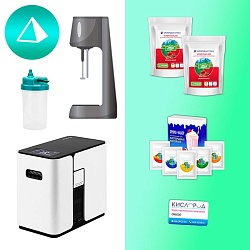 СОЛЯНАЯ ПЕЩЕРА-2. Комплект оборудования для приготовления кислородных коктейлей