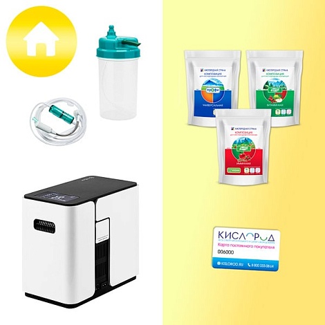 ДОМ-2. Комплект оборудования для приготовления кислородных коктейлей в домашних условиях