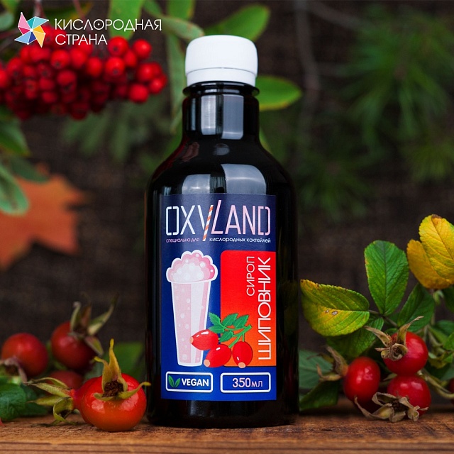 ШИПОВНИК. Сироп 2 в 1 концентрированный. 330 мл