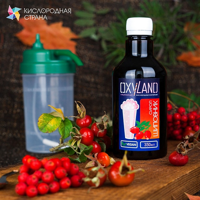 ШИПОВНИК. Сироп 2 в 1 концентрированный. 330 мл