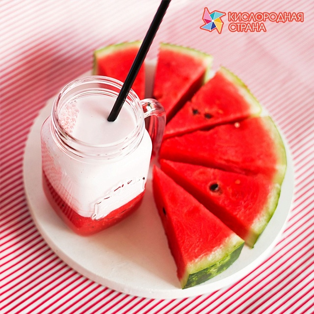 Со вкусом АРБУЗА. Композиция для кислородно-молочных коктейлей