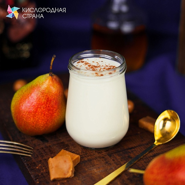 Со вкусом ГРУШИ-КАРАМЕЛИ. Композиция для кислородно-молочных коктейлей