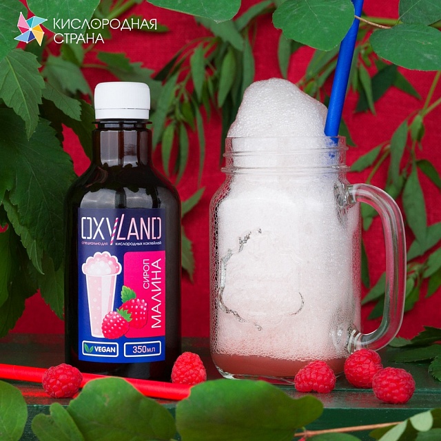 МАЛИНА. Сироп 2 в 1 концентрированный. 330 мл